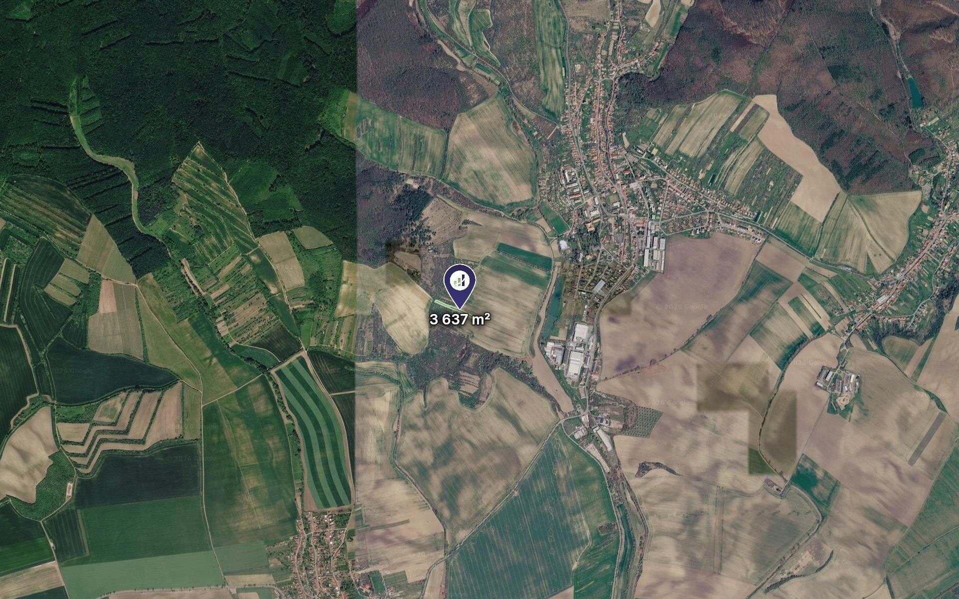 Zemědělské pozemky, Ždánice, 1 819 m² - 2