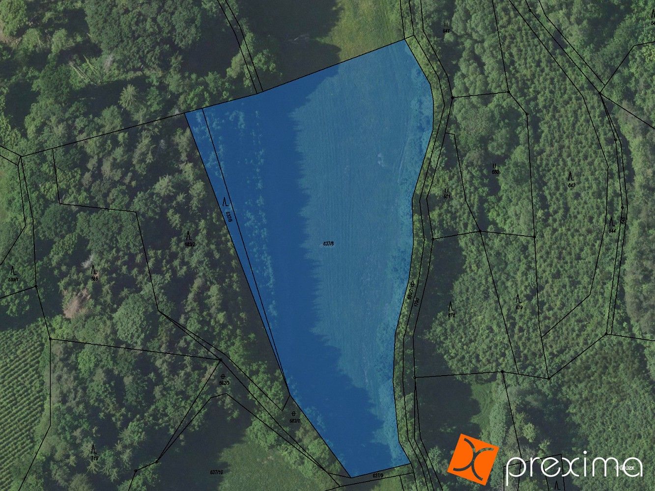 Zemědělský pozemek, 1 719 m²