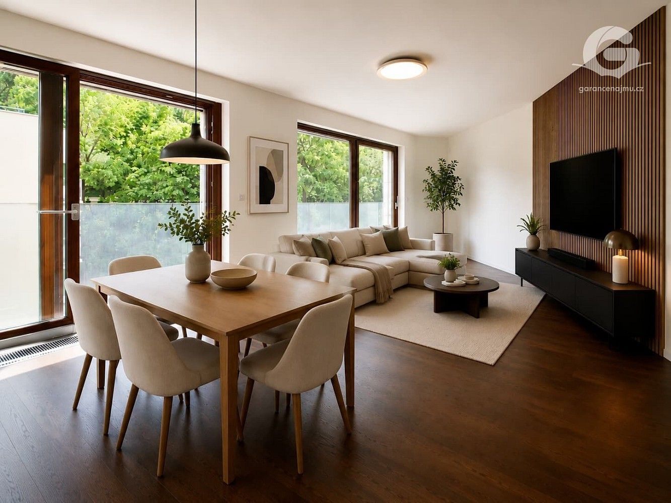 3+kk, Mozartova, Praha 5 - Smíchov, 85 m² - 1