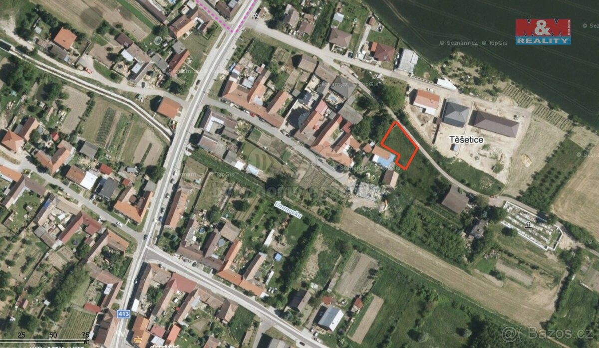 Prodej pozemek - Prosiměřice, 671 61, 425 m²