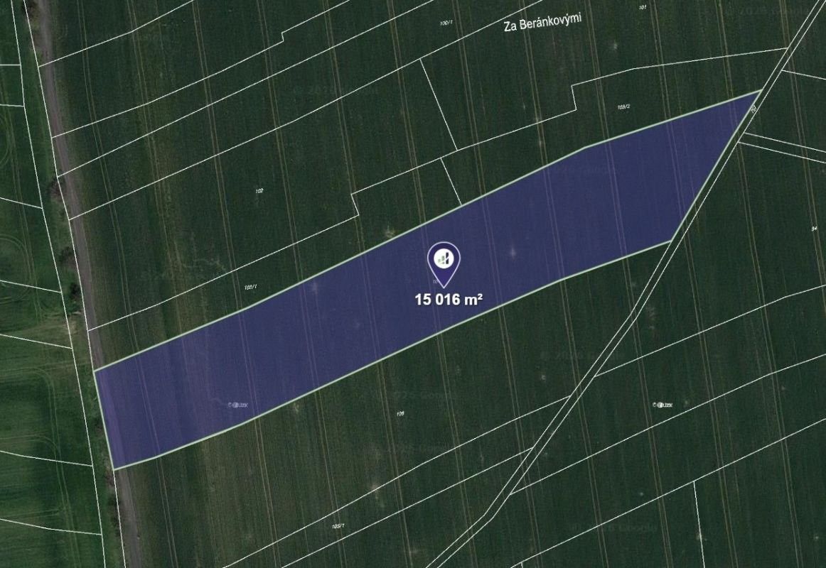 Zemědělský pozemek, 2 002 m²