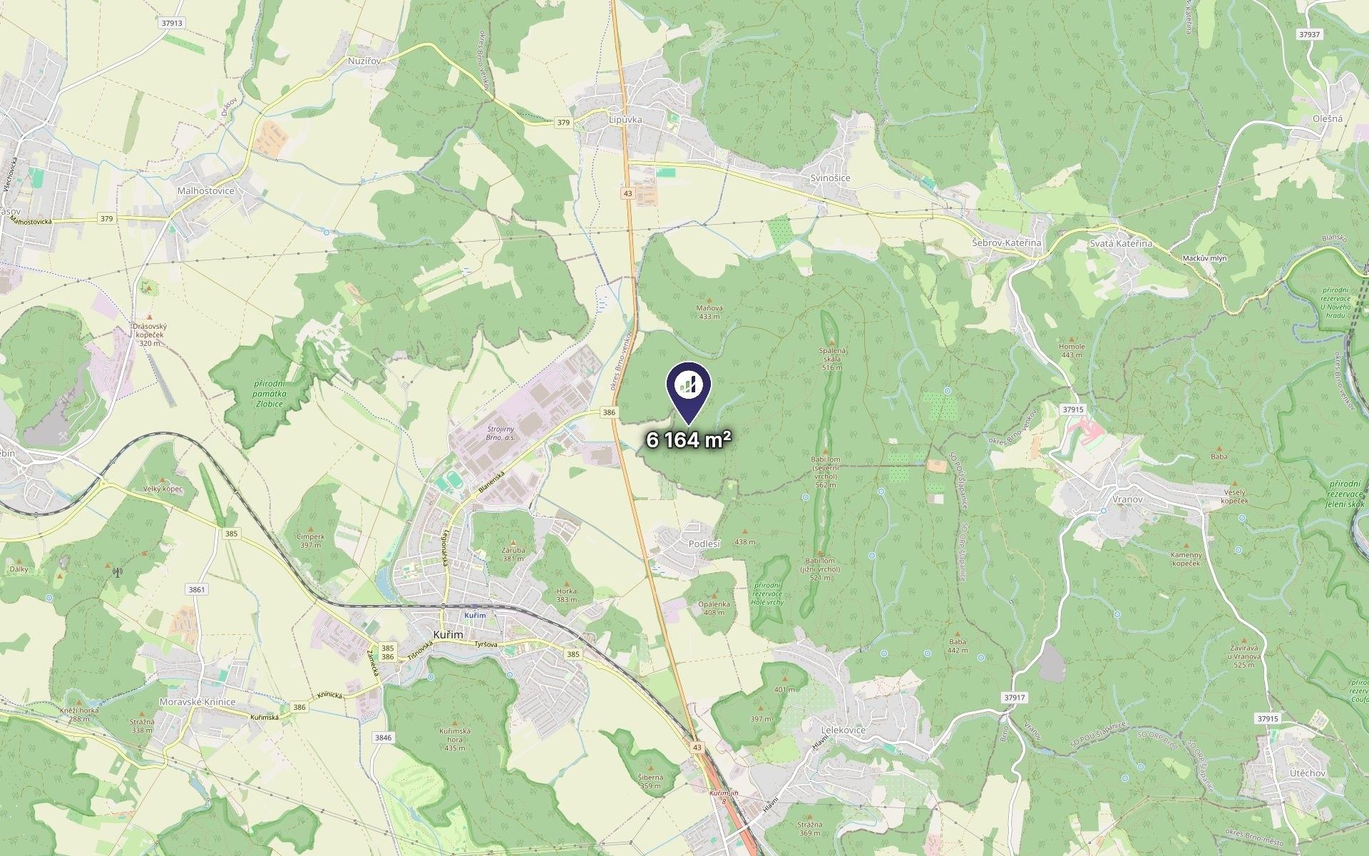 Les · 771 m² · Svinošice - 3