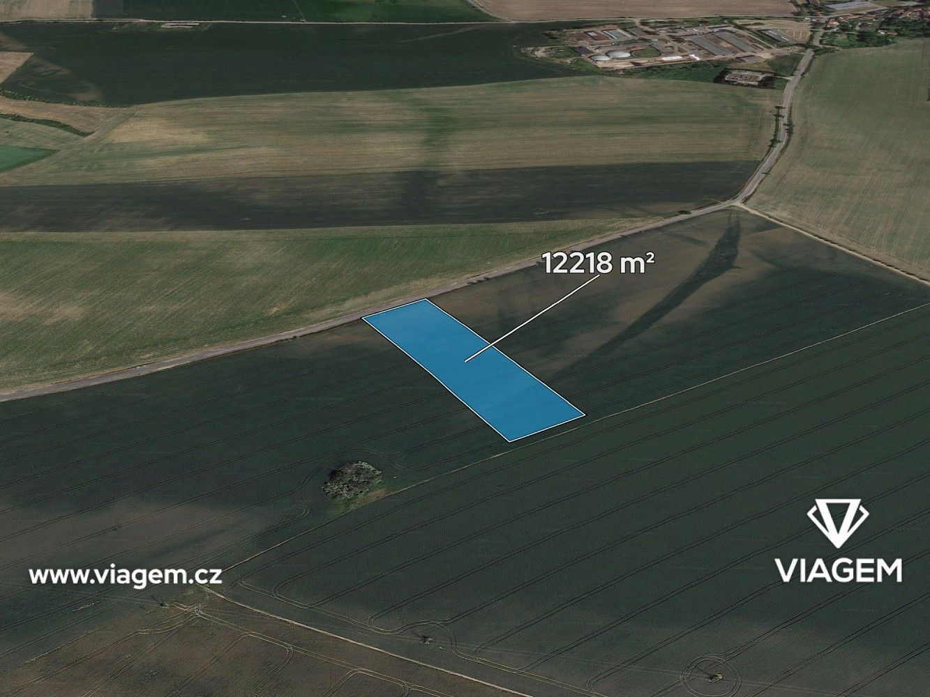 Zemědělský pozemek, 1 221 m²