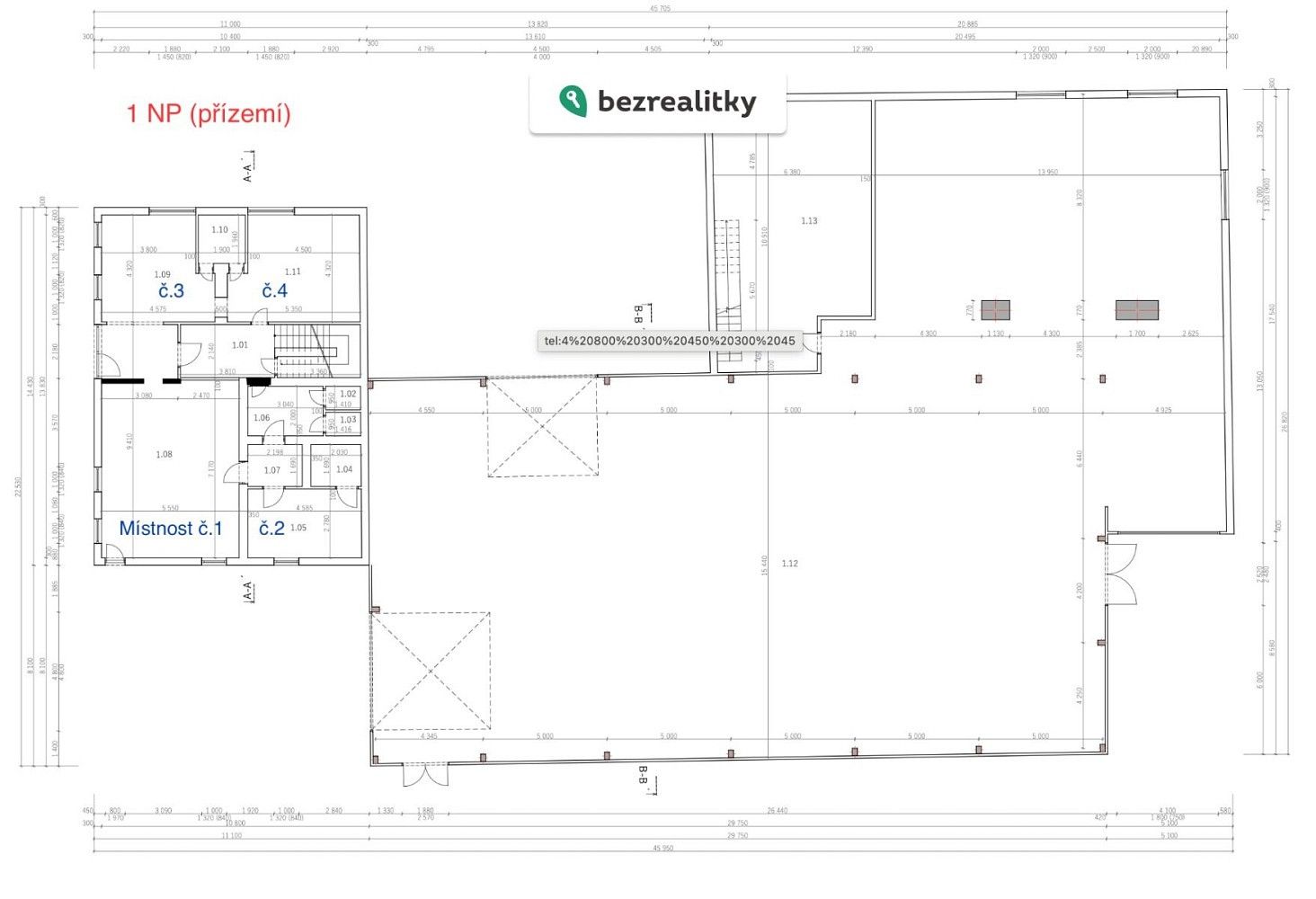 Komerční nemovitost · 996 m² · Opava - Vlaštovičky, Moravskoslezský kraj - 3