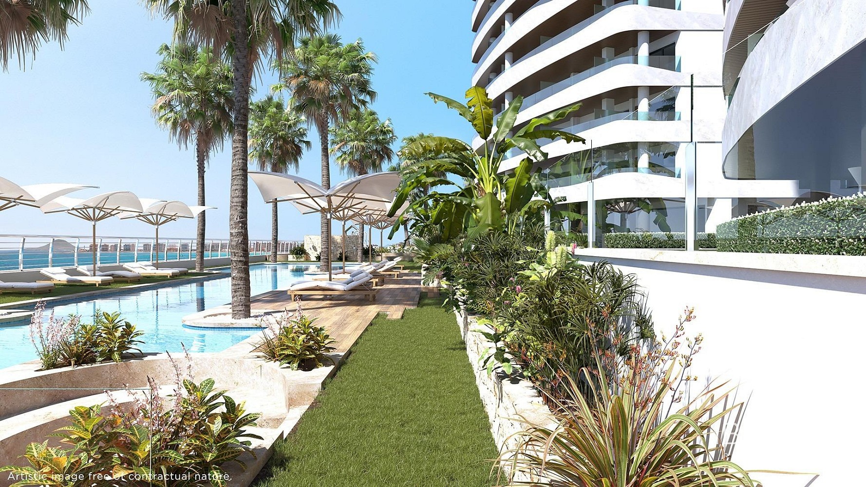 2+kk, La Manga del Mar Menor, Španělsko, 46 m² - 2