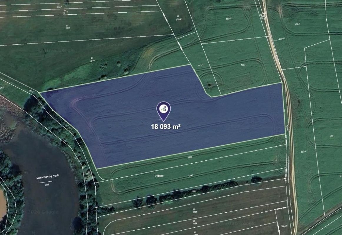 Zemědělské pozemky, Štěkeň, 18 093 m²