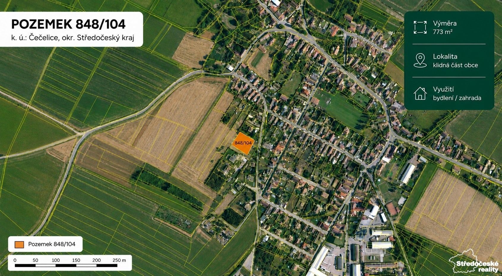 Pozemky pro bydlení, Čečelice - 2