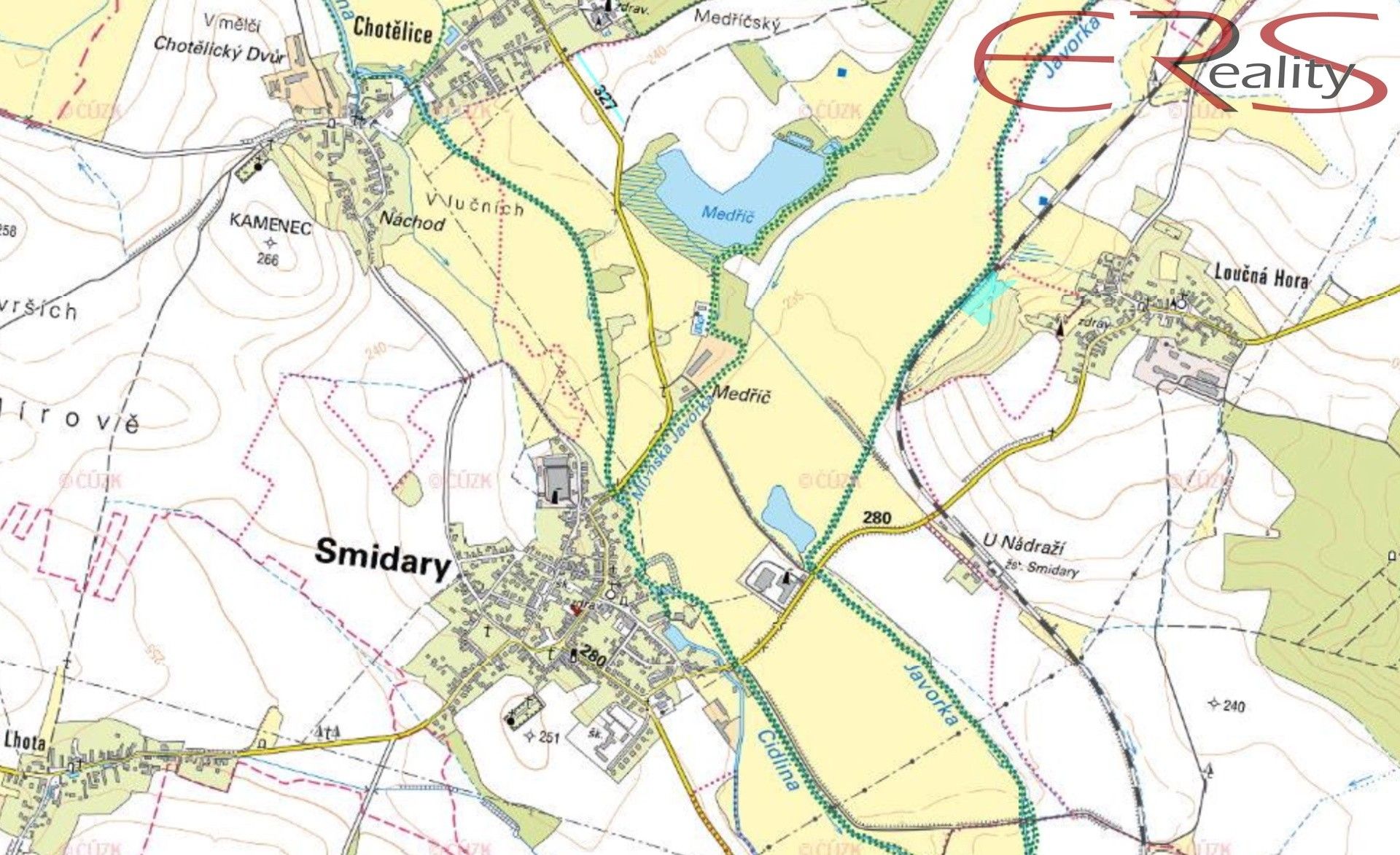 Prodej zemědělský pozemek - Chotělice, Smidary