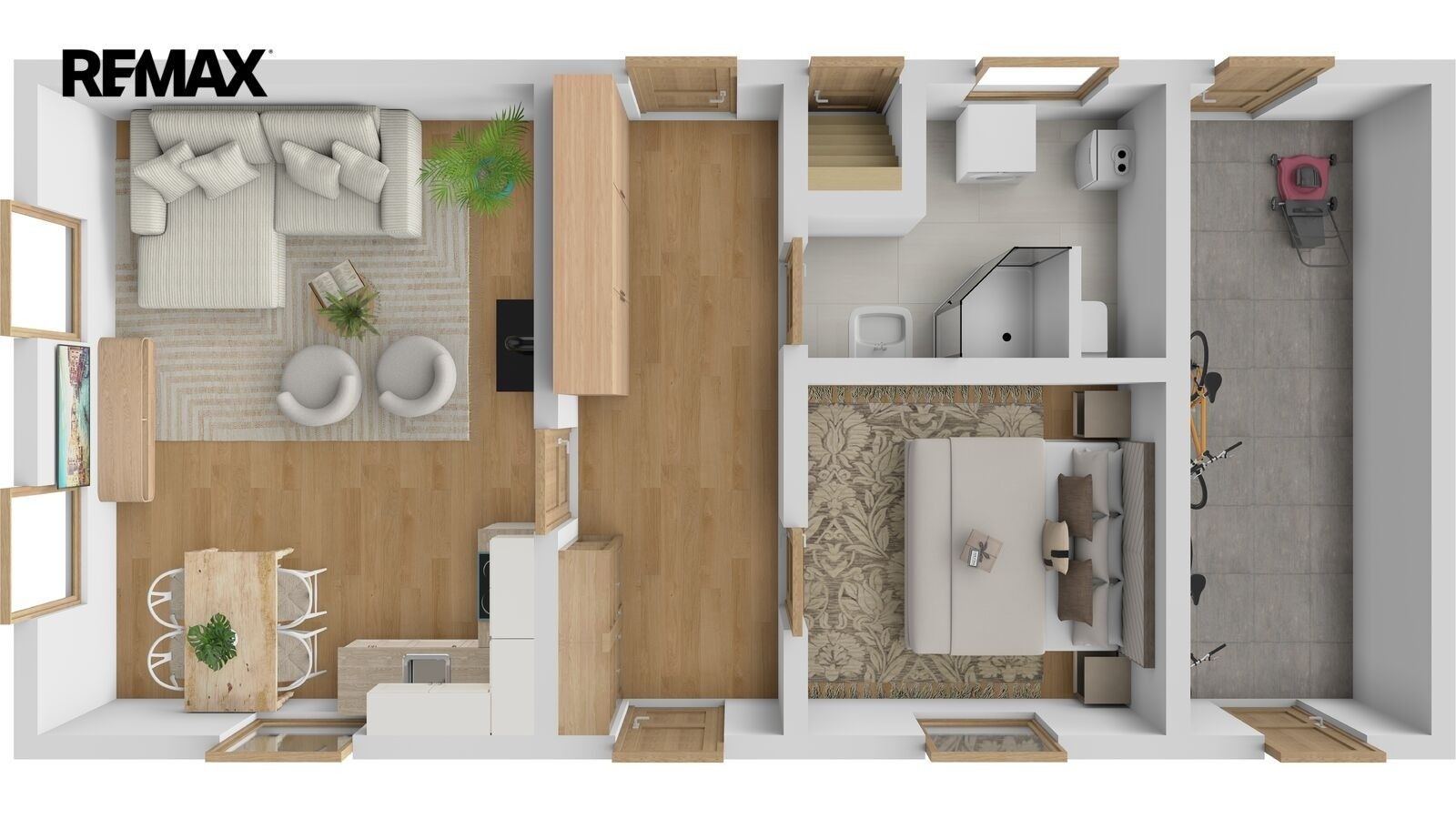Rodinné domy, Velký Třebešov, 55 m² - 2