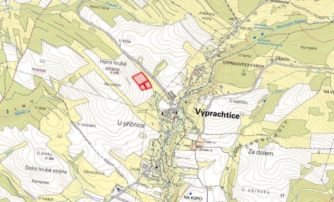 Prodej pozemek pro bydlení - Výprachtice, 561 34