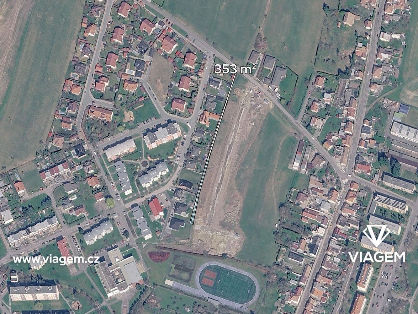 Prodej zahrada - Holice, okres Pardubice, Pardubický kraj - 2