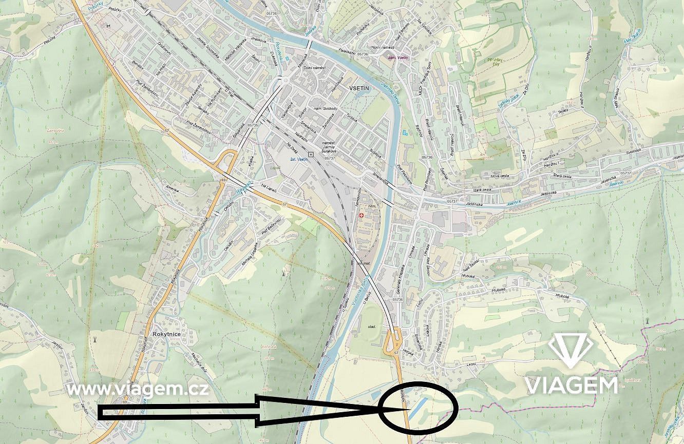 Zemědělské pozemky, Vsetín, Zlínský kraj - 2