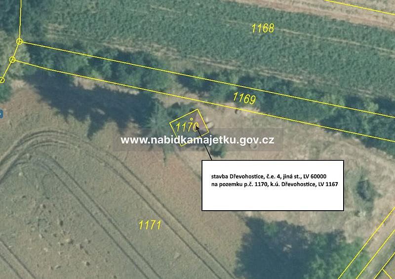 Prodej chalupa - Dřevohostice, okres Přerov, Olomoucký kraj, 26 m² - 1