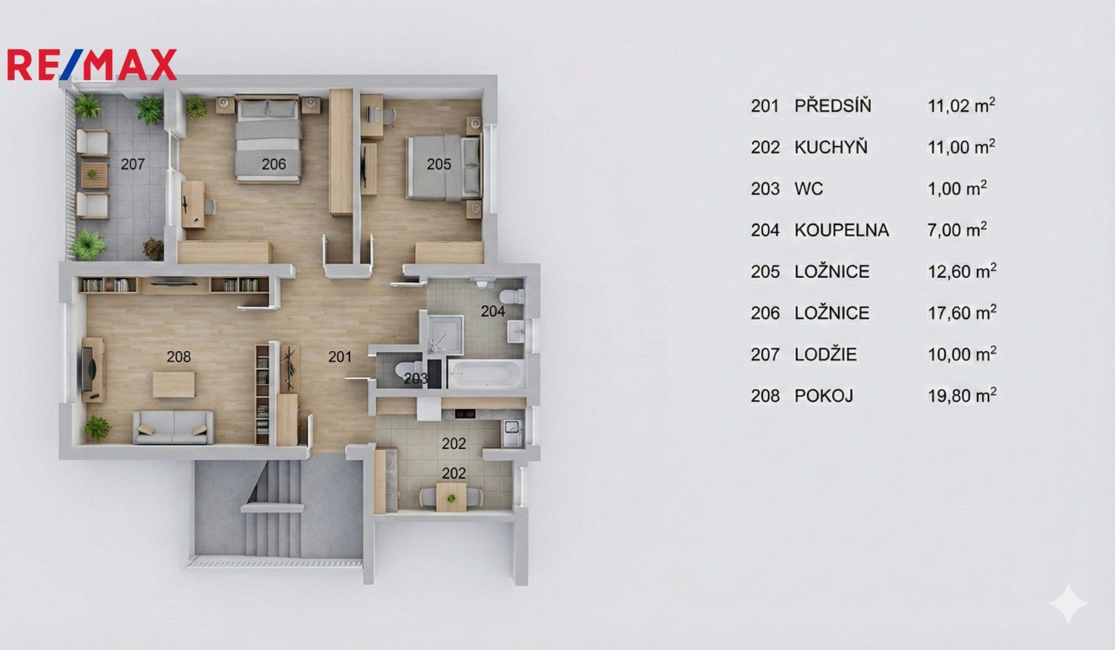 Prodej byt 3+1 - Hvozdnice, 90 m²
