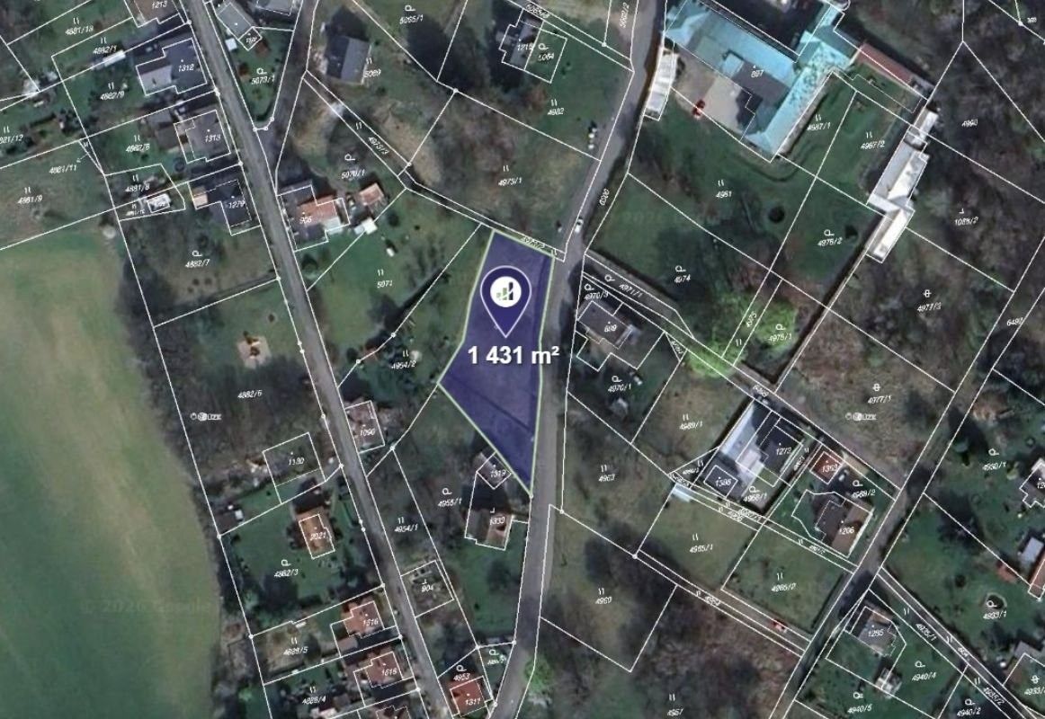 Pozemek pro bydlení, 1 431 m²