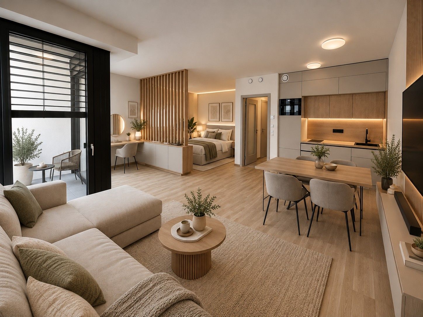 Byt 1+kk · 45 m² · Hartigova, Praha - Žižkov - 4