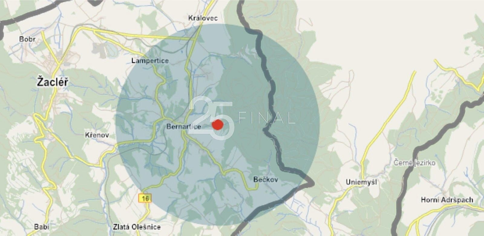 Les, 34 594 m²