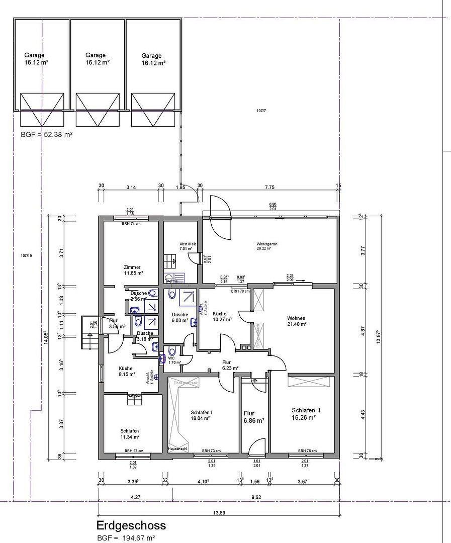 Rodinné domy, Gerichtsstraße 20 Wilhelmshaven Wilhelmshaven Niedersachsen 26382, 160 m² - 2