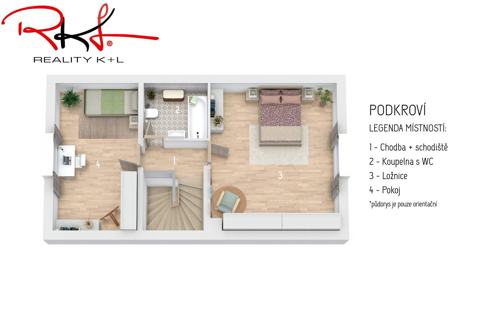 Pronájem rodinný dům - Rokytovec, 113 m² - 5