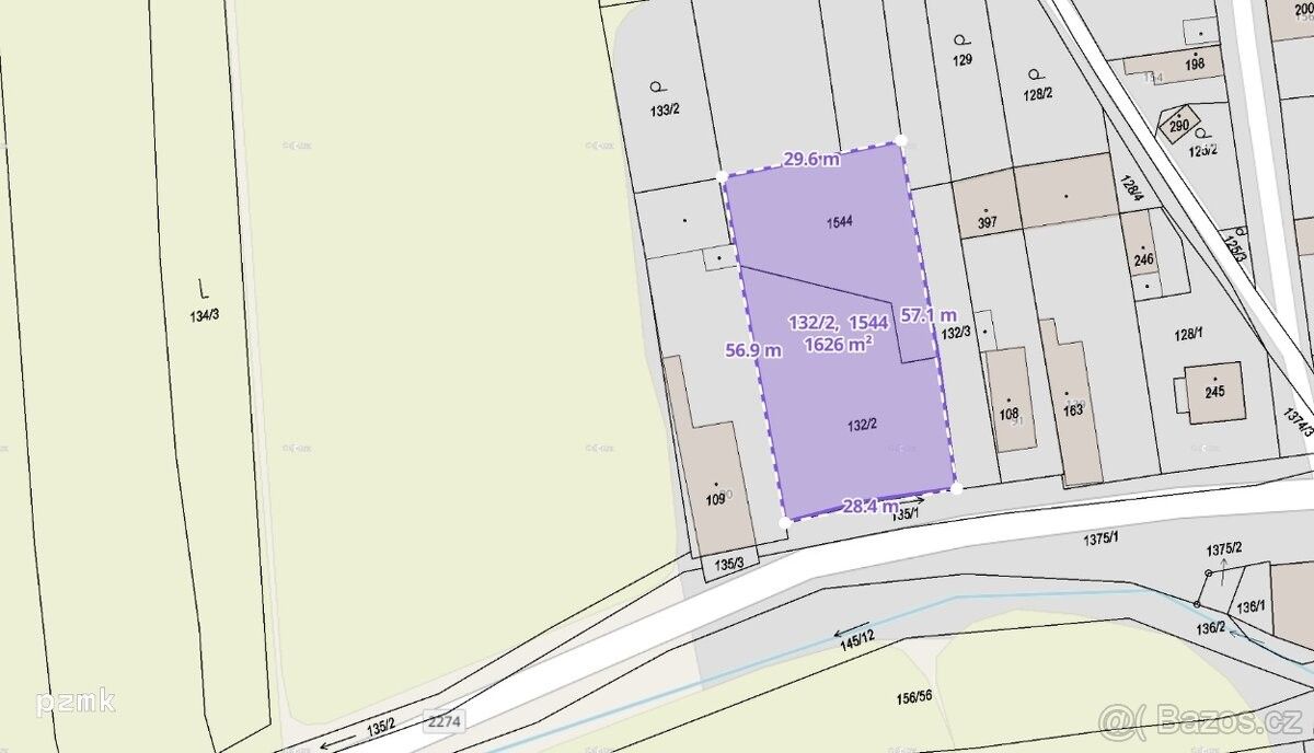 Prodej pozemek pro bydlení - Kněževes u Rakovníka, 270 01