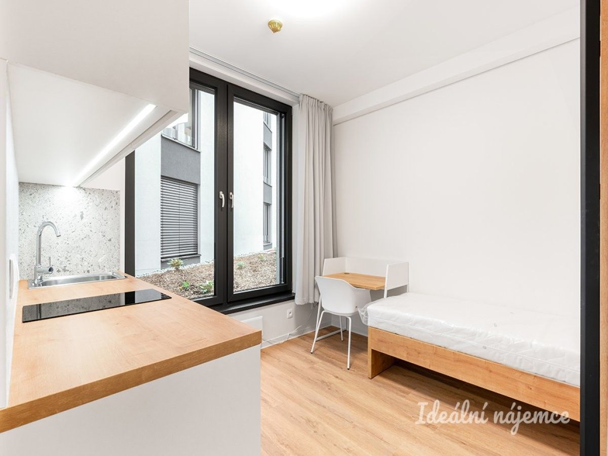 Pronájem byt 1+kk - Na Větrníku, Praha, 17 m²