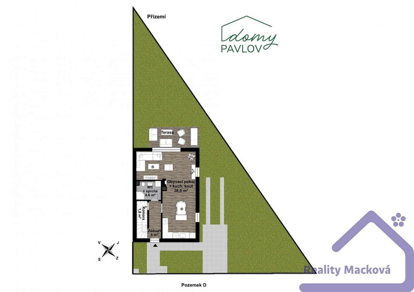 Rodinné domy, Pavlov, okres Kladno, Středočeský kraj, 103 m² - 2