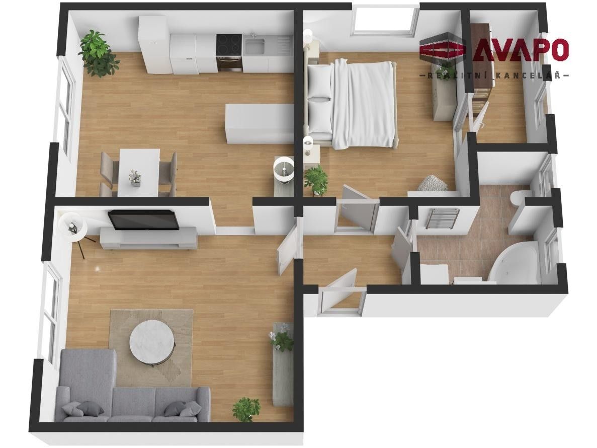 Pronájem byt 2+1 - Vančurova, Opava, 75 m²