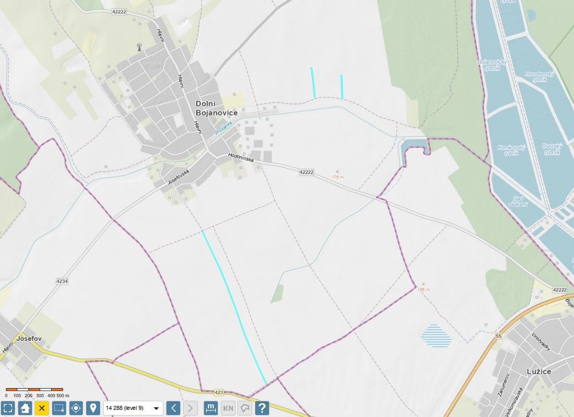 Pozemky pro bydlení, Dolní Bojanovice, 696 17 - 1