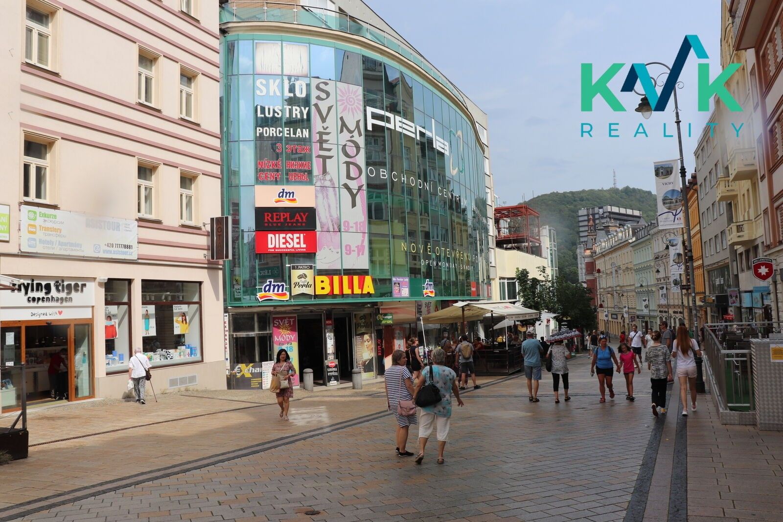 Obchodní prostory, T. G. Masaryka, Karlovy Vary, 397 m²