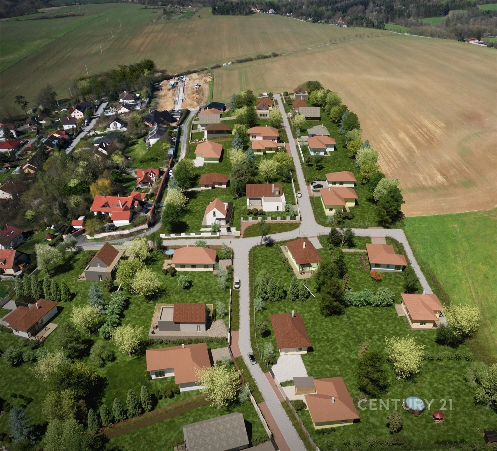 Pozemky pro bydlení, Libeř