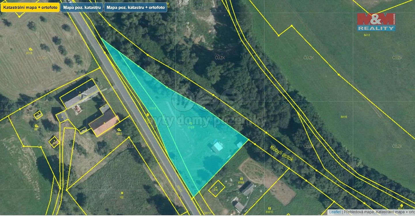 Pozemek pro bydlení · Hošťálkovy, okres Bruntál, Moravskoslezský kraj - 3