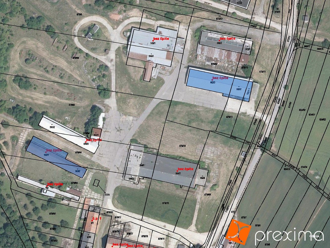 Zemědělské objekty, Horní Kounice, okres Znojmo, Jihomoravský kraj, 1 655 m² - 1