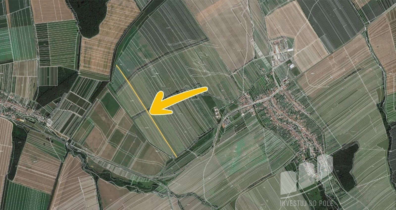 Prodej zemědělský pozemek - Boršice u Blatnice, 2 778 m²