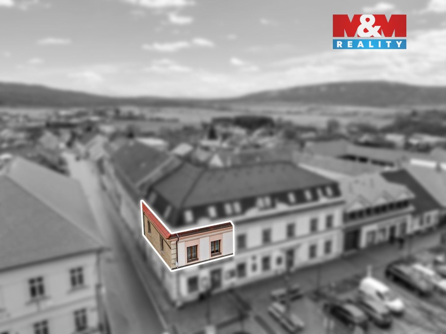 Prodej byt 2+kk - Tyršovo náměstí, Hostomice, 61 m²