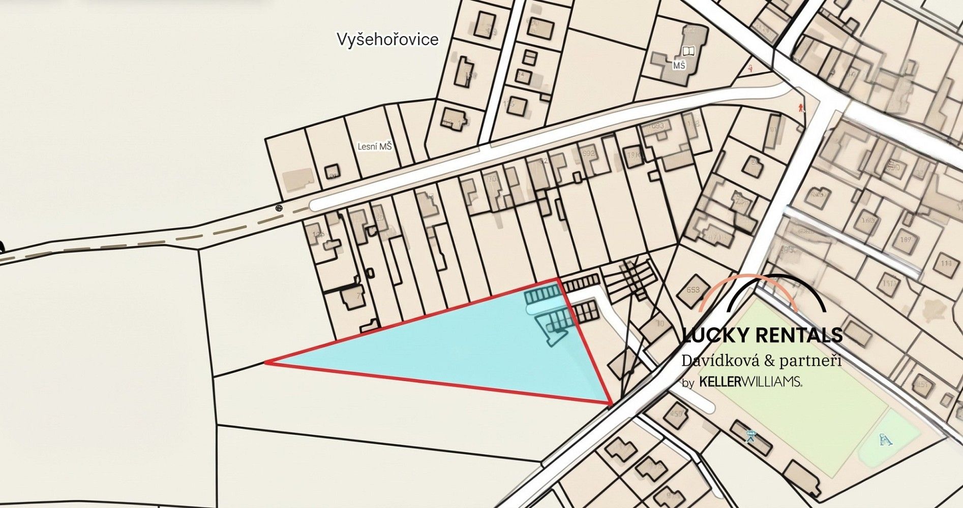 Pozemek pro bydlení · Vyšehořovice, okres Praha-východ - 4