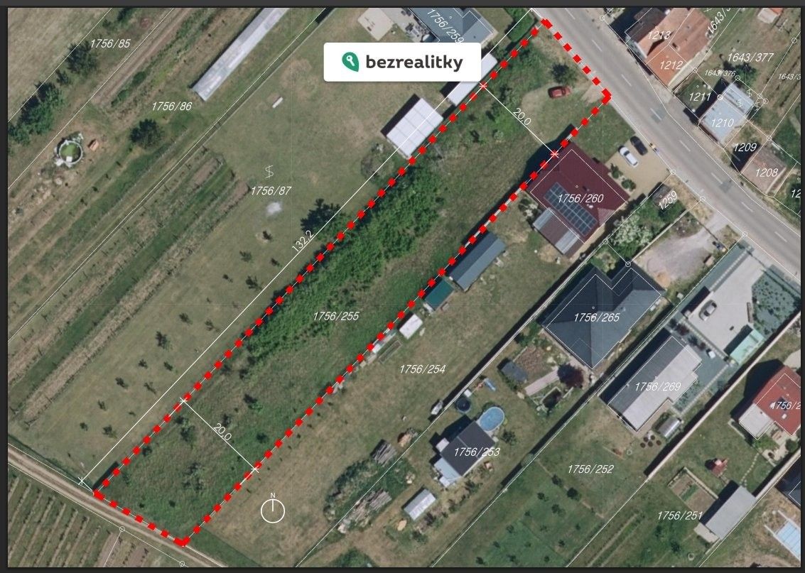 Prodej pozemek pro bydlení - Drnholec