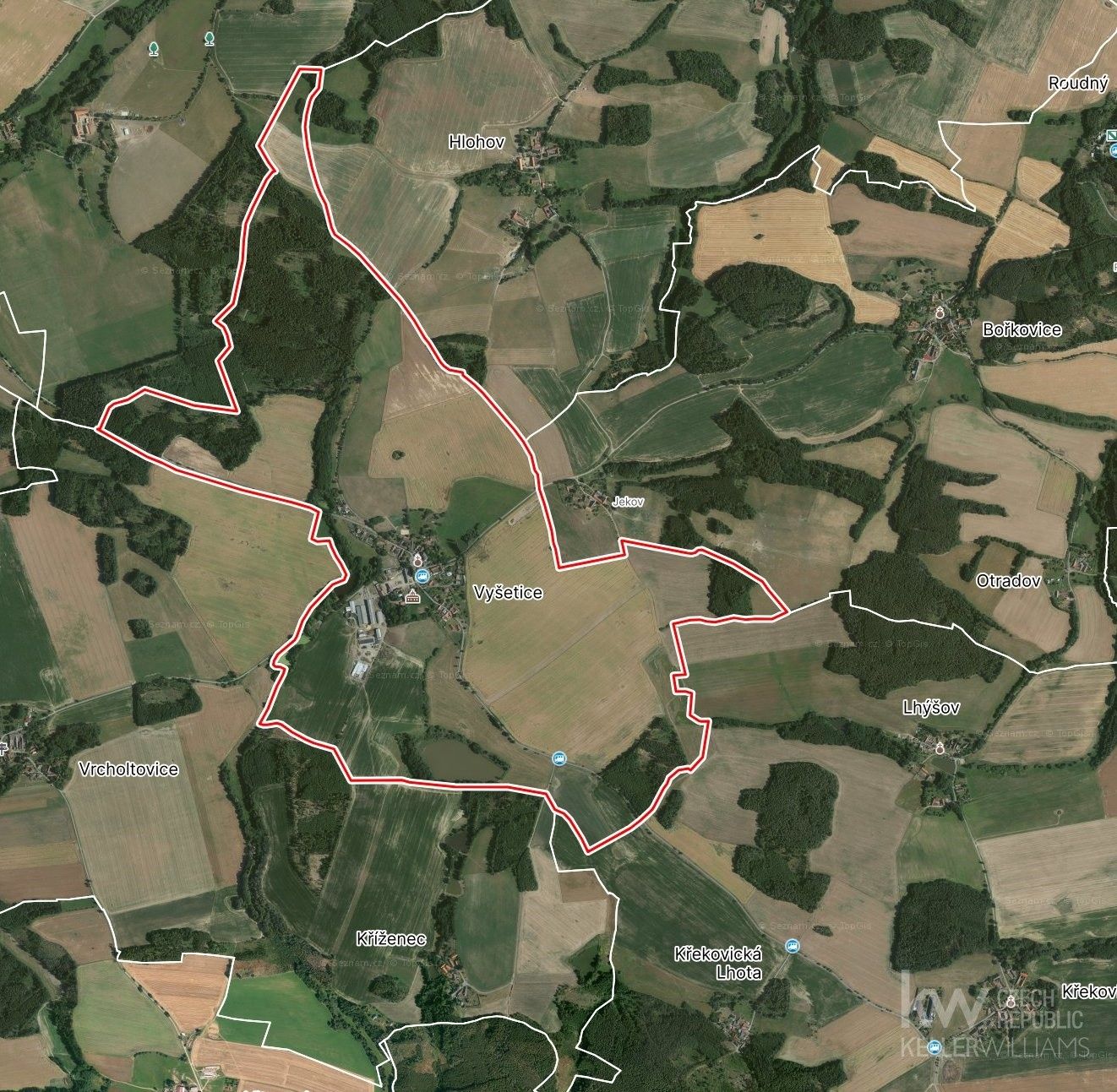 Prodej zemědělský pozemek - Vyšetice, Šebířov