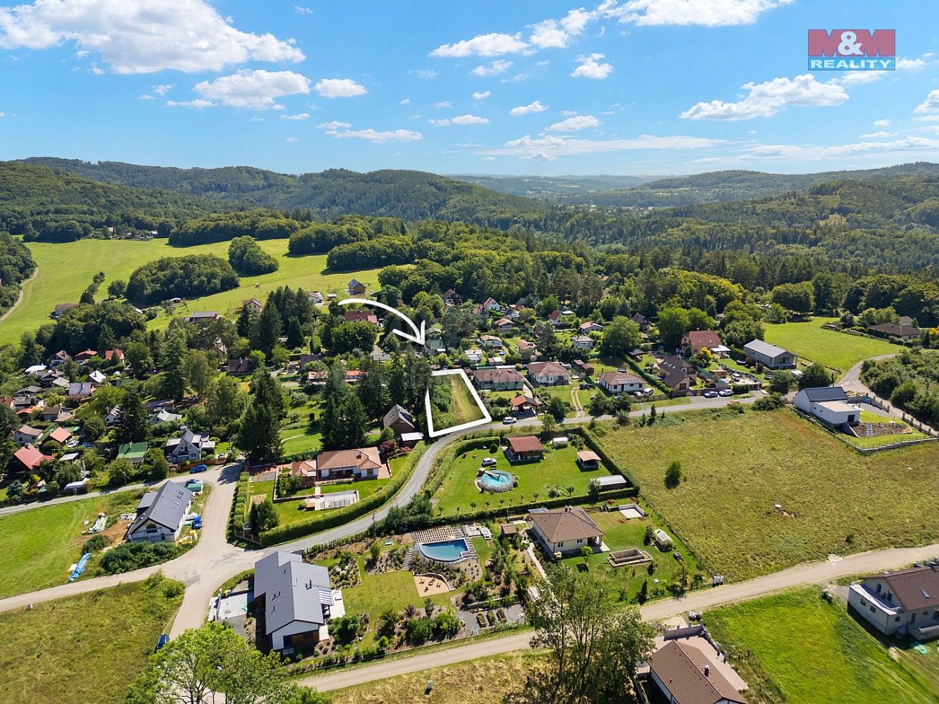 Pozemky pro bydlení, Stříbrná Skalice, okres Praha-východ, Středočeský kraj - 2