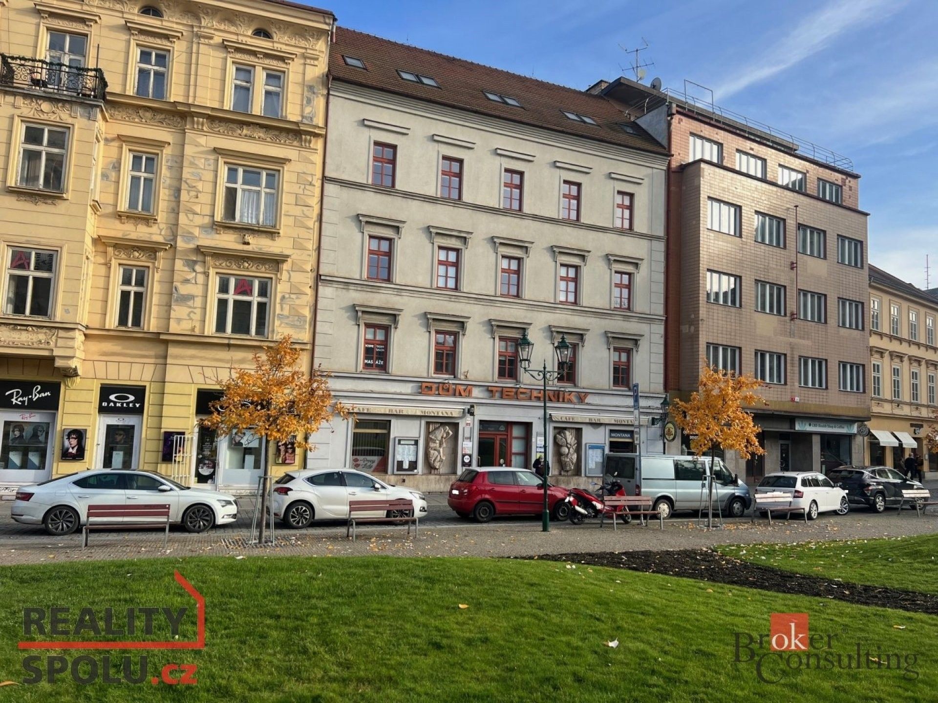 Kanceláře, sady Pětatřicátníků, Plzeň, 18 m²