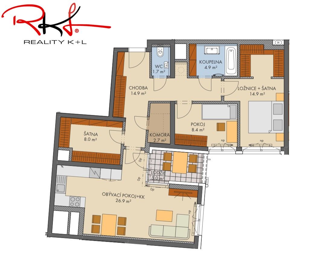 Prodej byt - Praha, 155 00