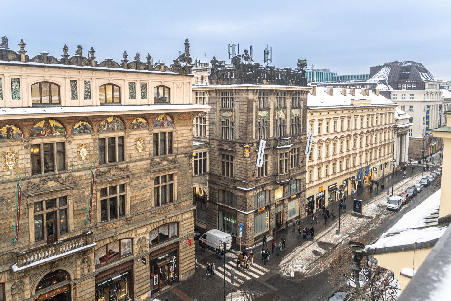 Pronájem kancelář - Na příkopě, Praha, 400 m²