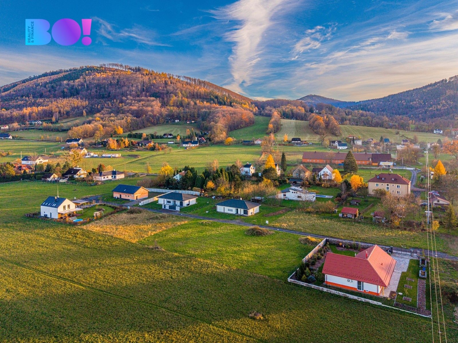 Pozemky pro bydlení, Komorní Lhotka, 980 m²