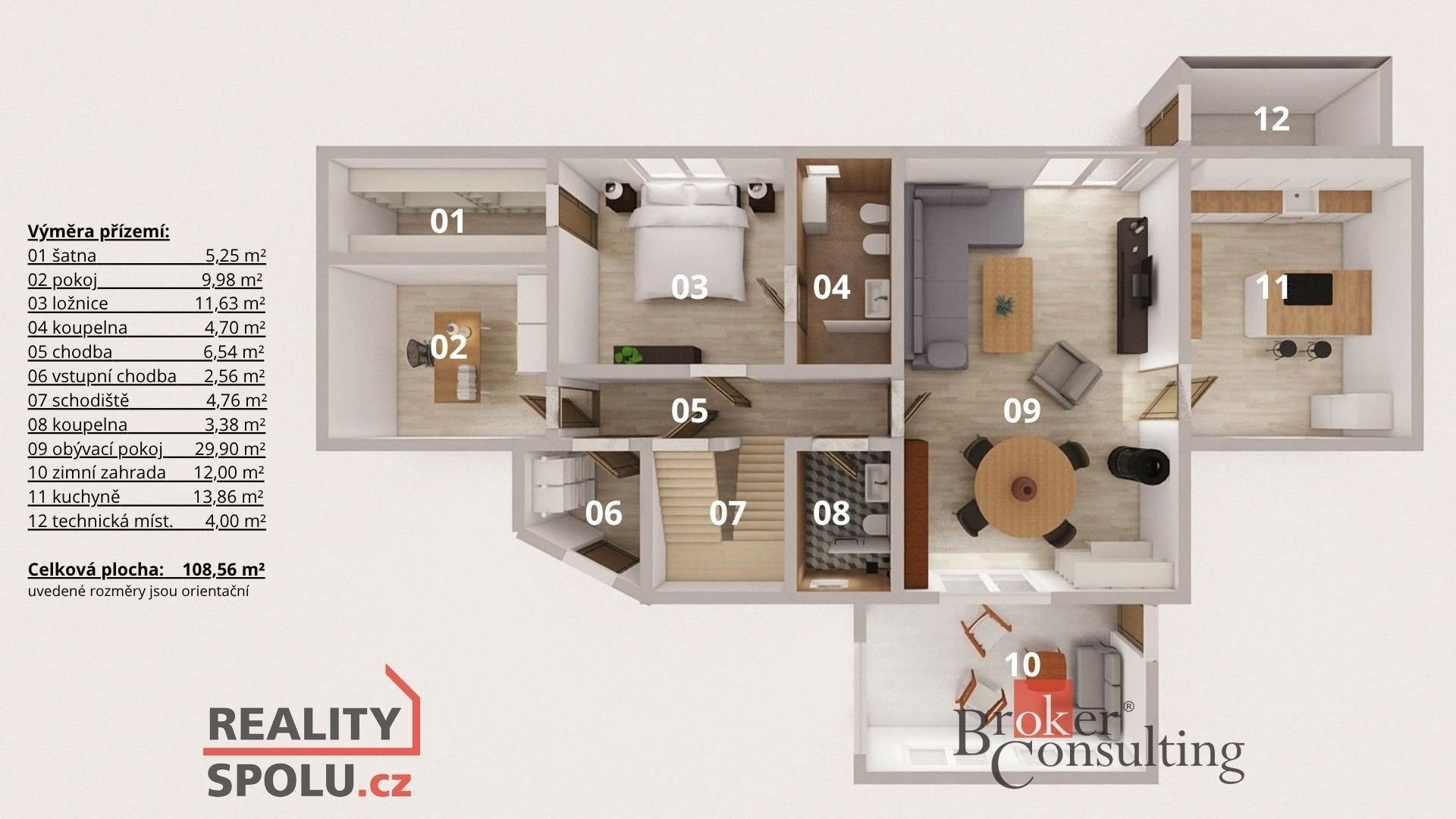 Prodej rodinný dům - Vladislavova,Chýně, 290 m²