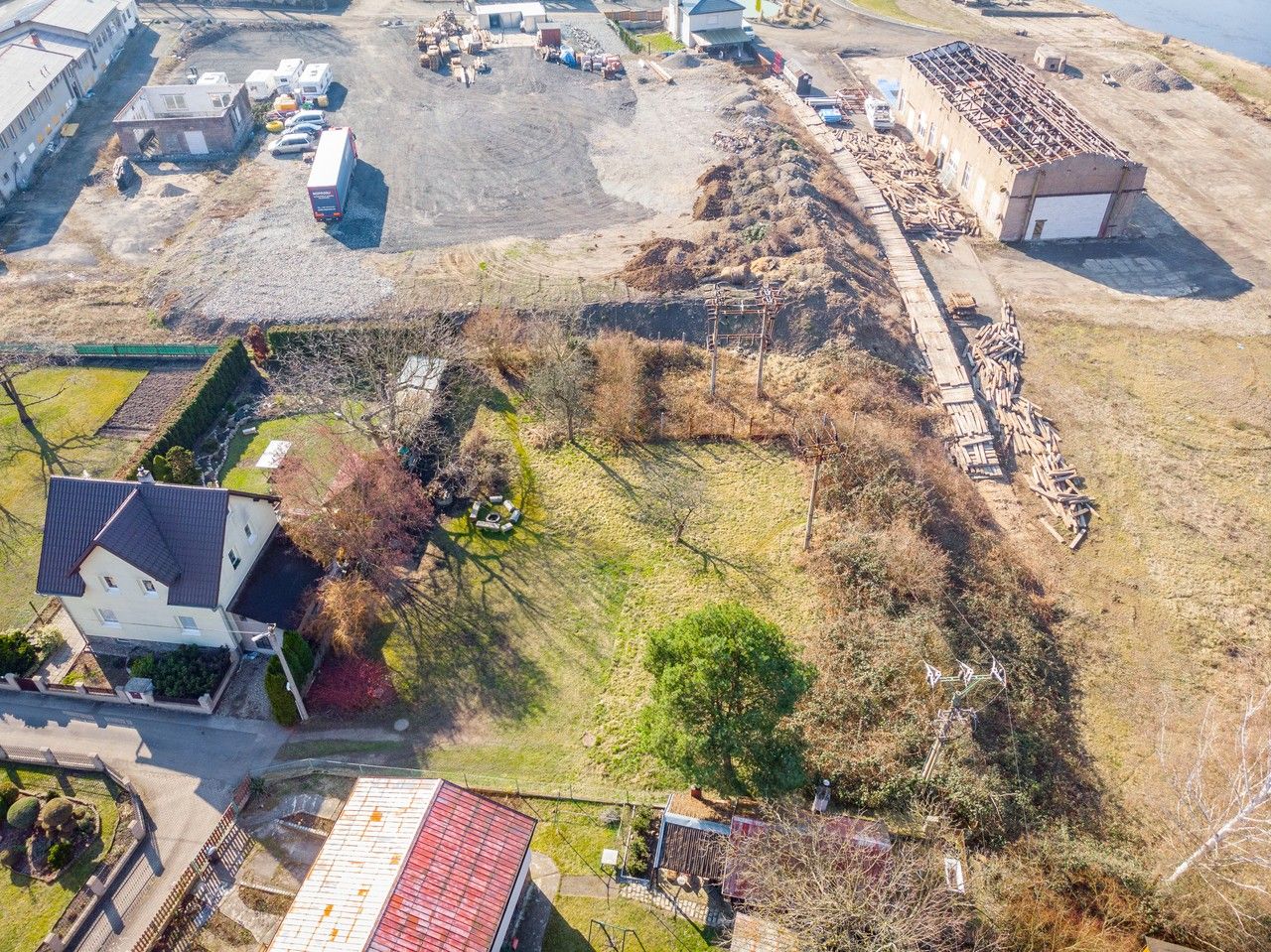 Prodej pozemek pro bydlení - Velké Březno Valtířov, 1 329 m² - 5