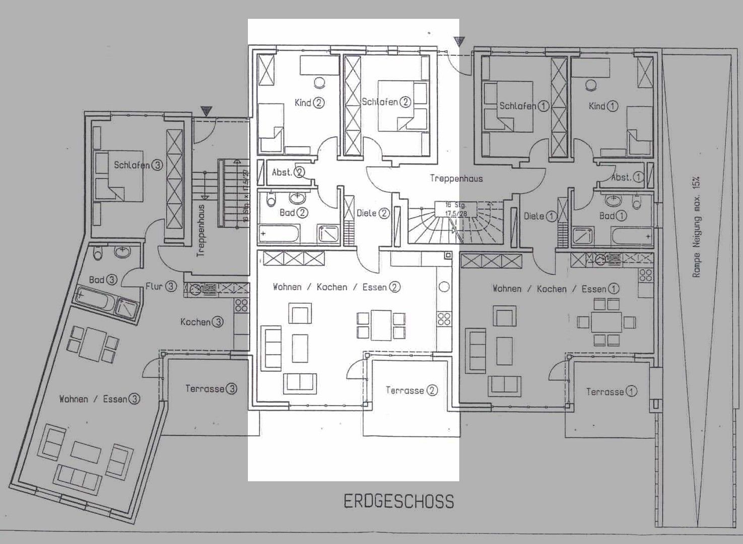 Byt 3+1 · 87 m² · Leverkusen Küppersteg Nordrhein-Westfalen 51373 - 3