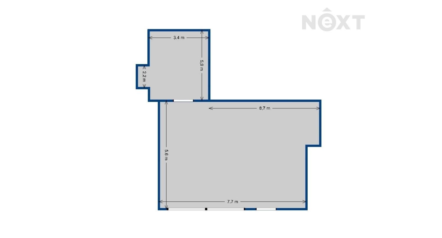 Obchodní prostory, Žatecká 481, Kralovice, 70 m² - 2