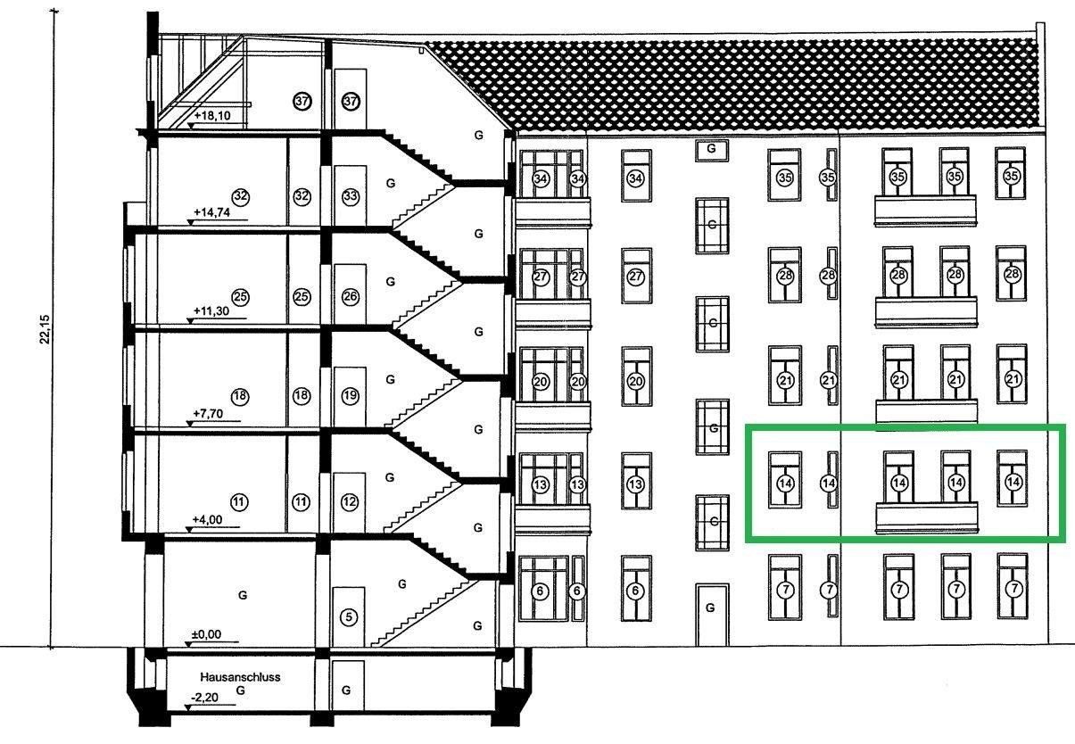 Prodej byt 2+1 - Berlin Schöneberg Berlin 10827, 58 m² - 5