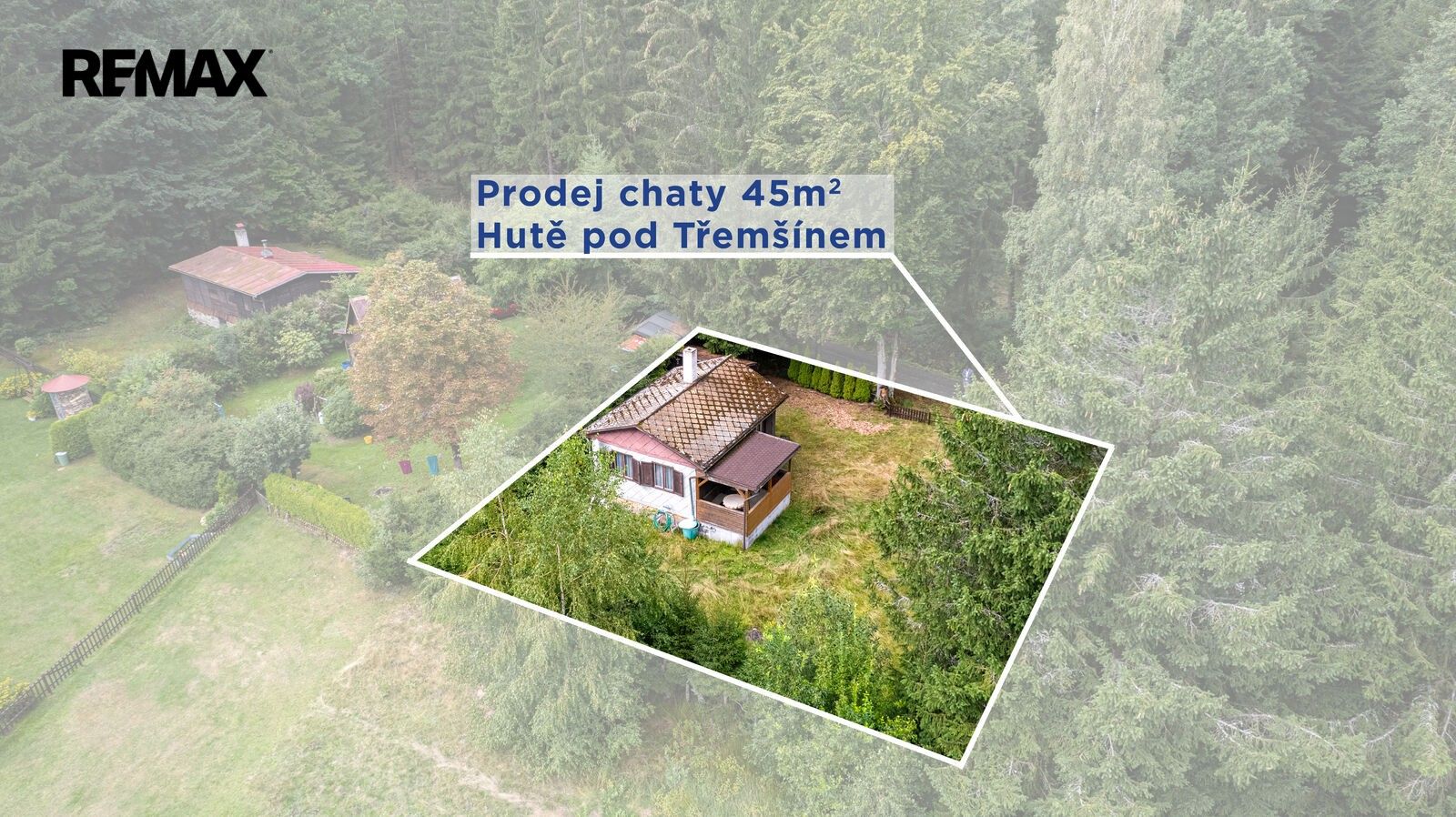 Chaty, Rožmitál pod Třemšínem Hutě pod Třemšínem, 40 m²