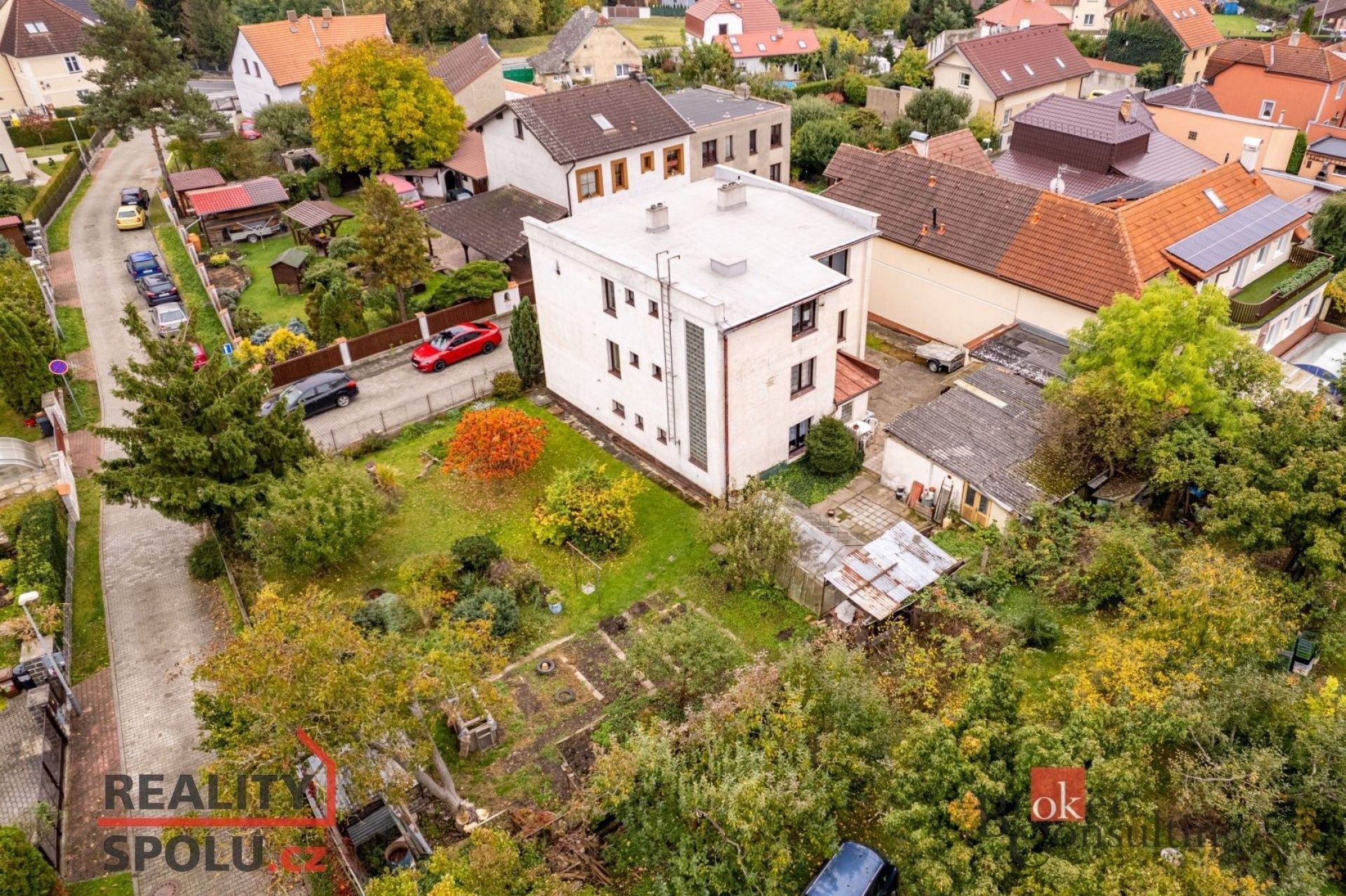 Rodinné domy, Květoslavova, Praha, 239 m²