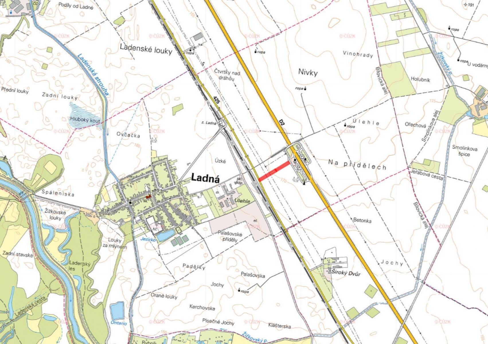 Prodej zemědělský pozemek - Ladná